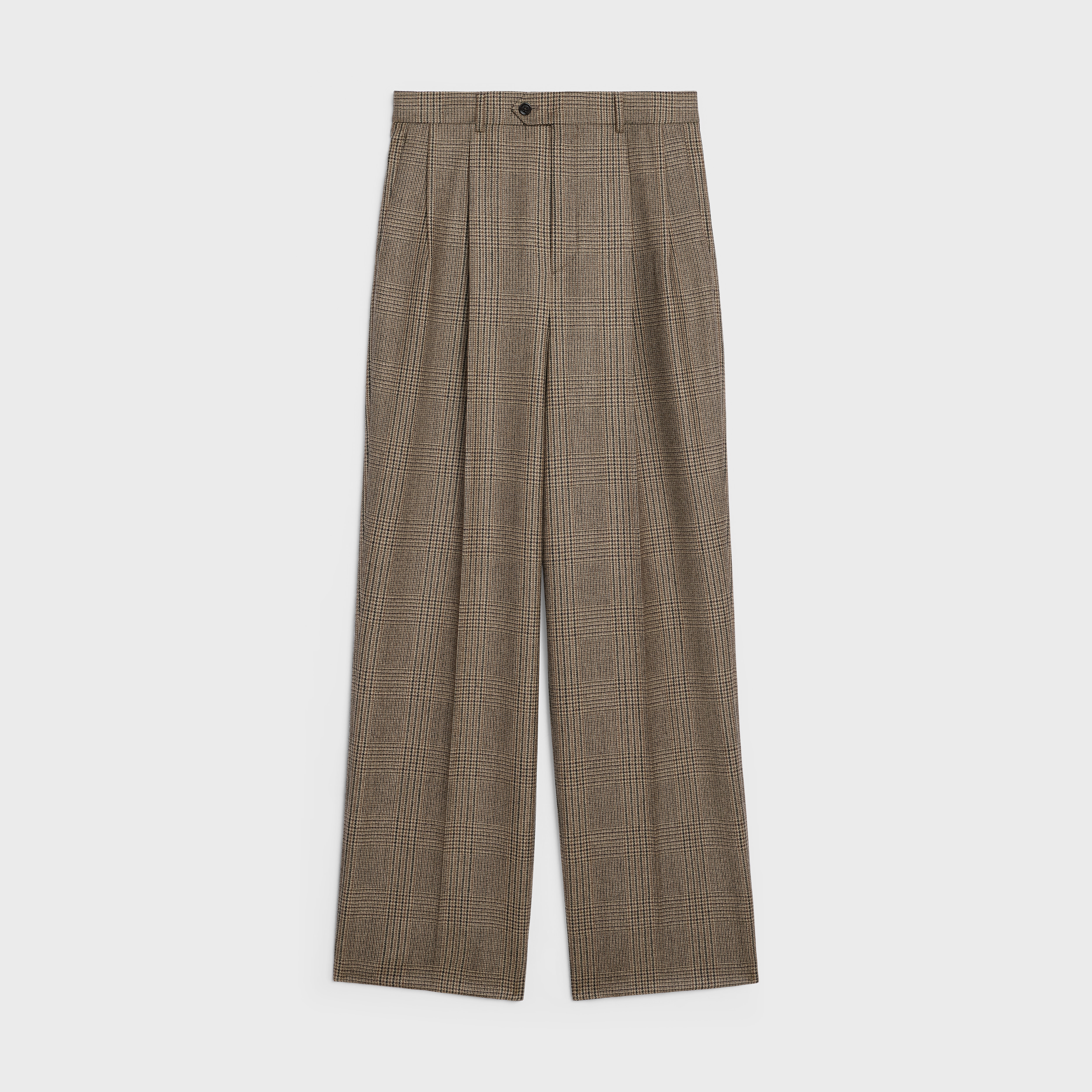 SKATE PANTS IN PRINCE OF WALES CHECK WOOL - 1