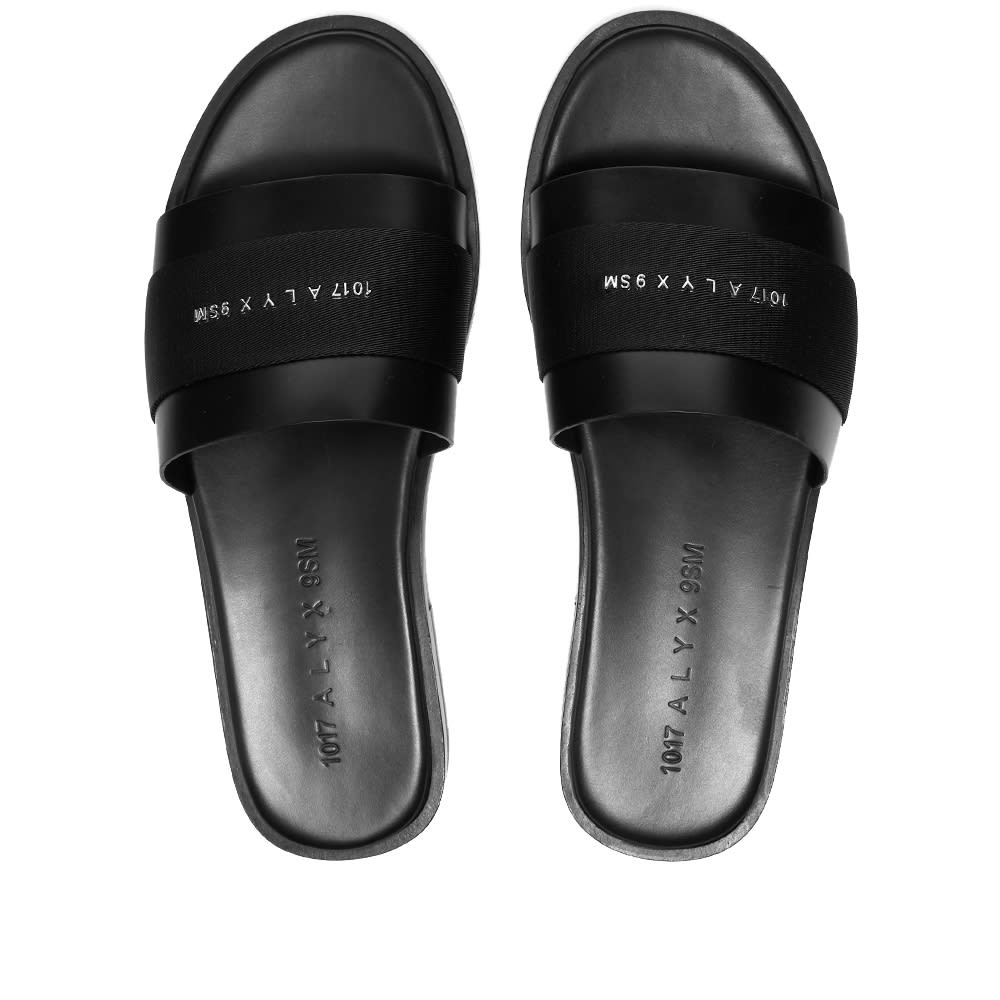 1017 ALYX 9SM Leather Logo Slide - 5