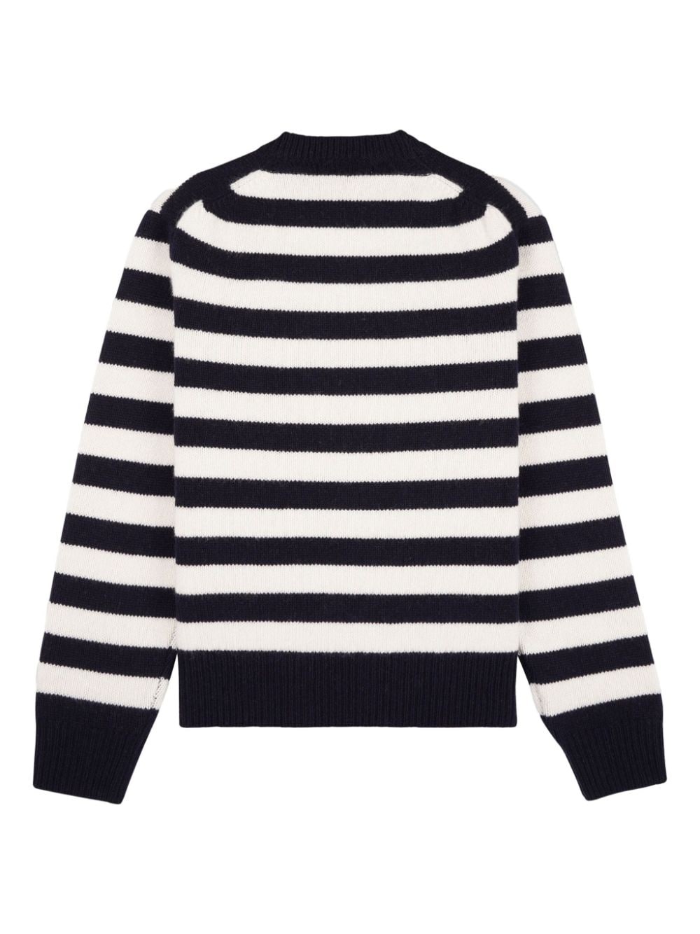 striped wool jumper - 2