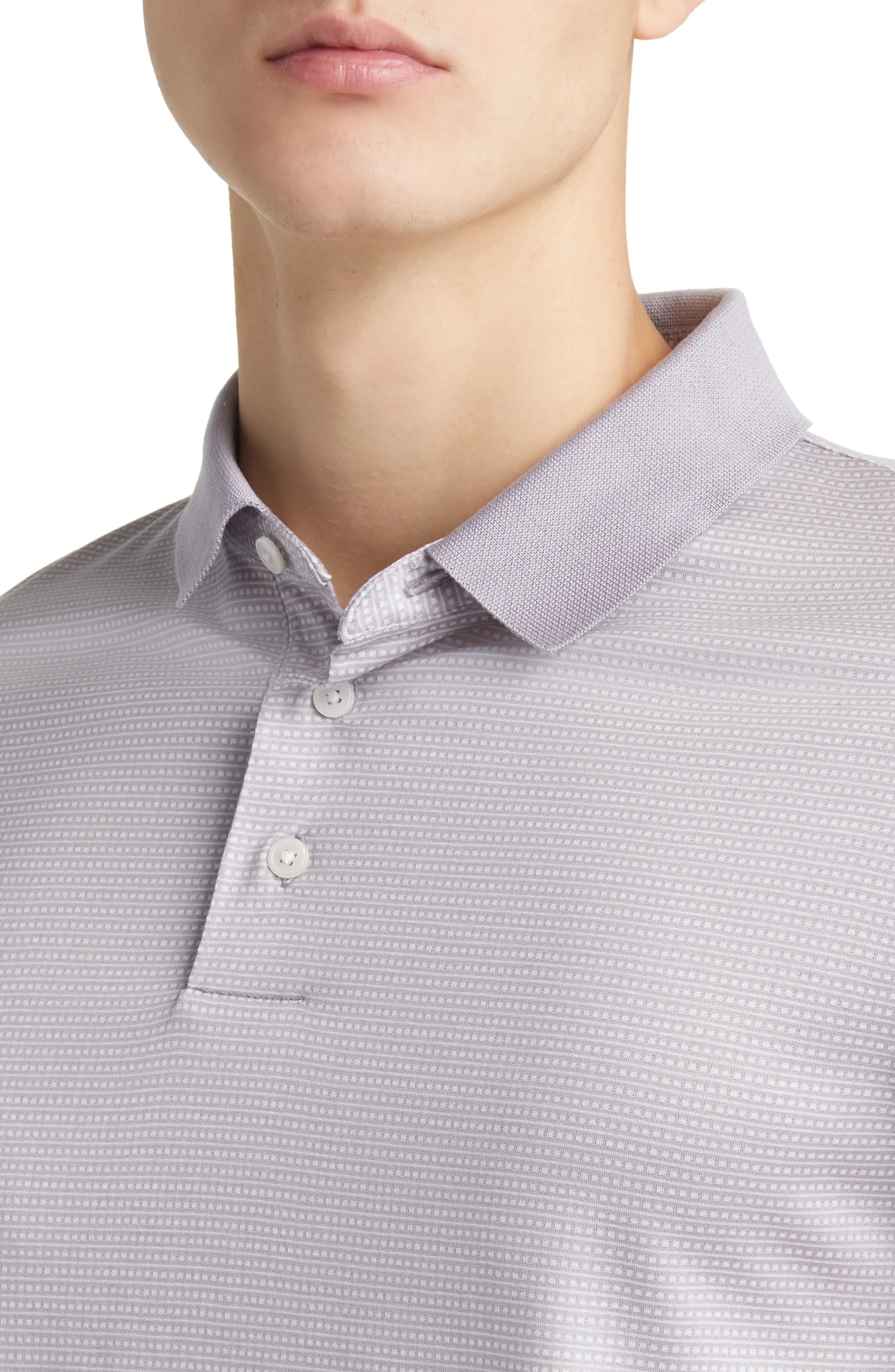 Micro Pattern Polo - 4