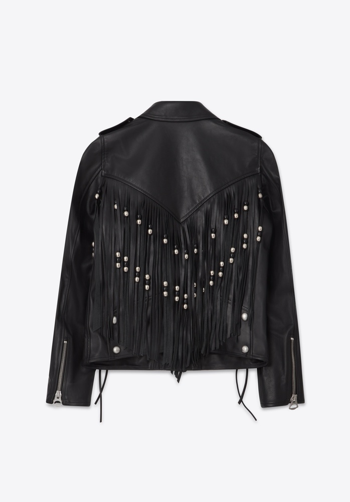 LEATHER JACKET 69 BLACK - 4