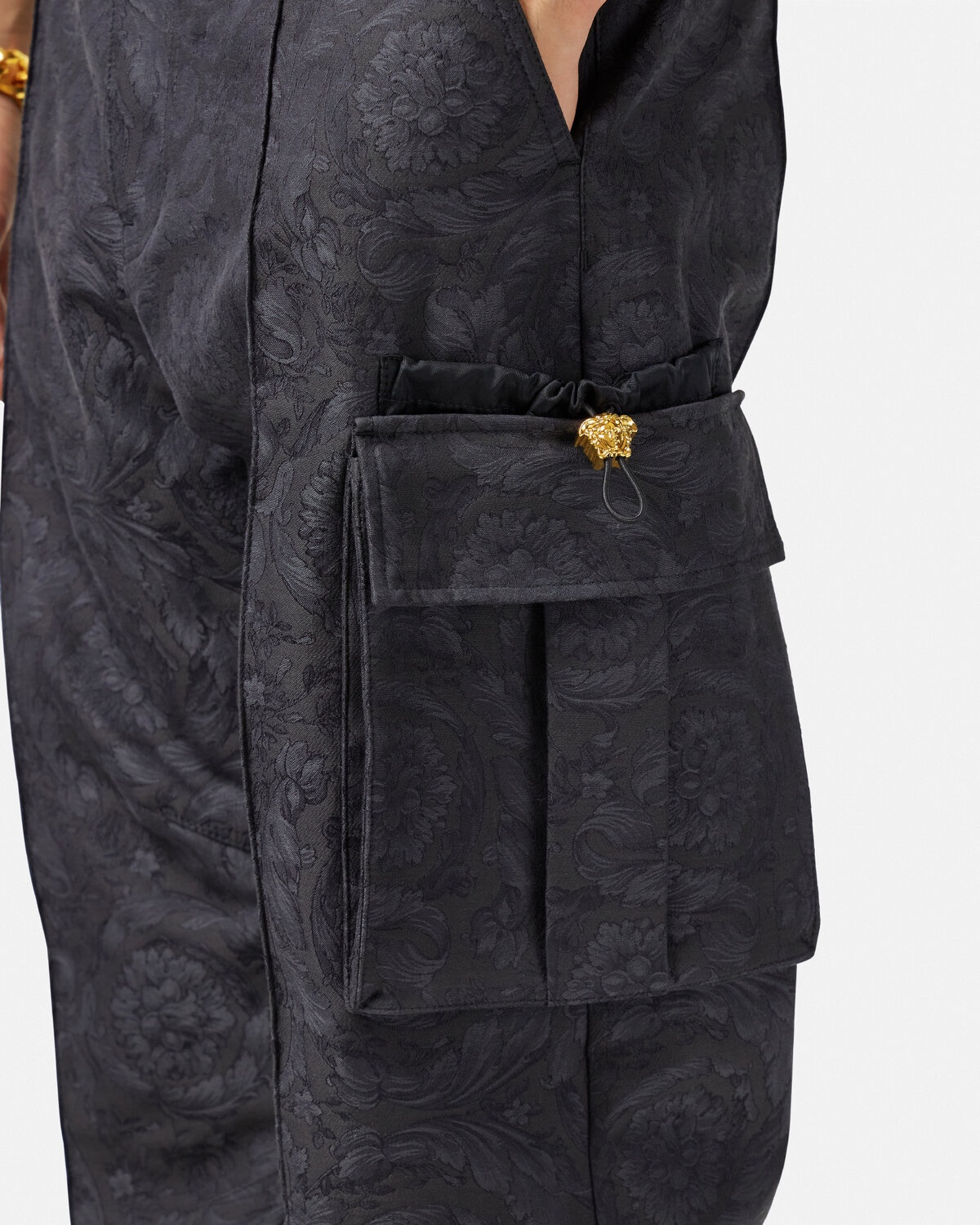 Barocco Jacquard Cargo Pants - 3