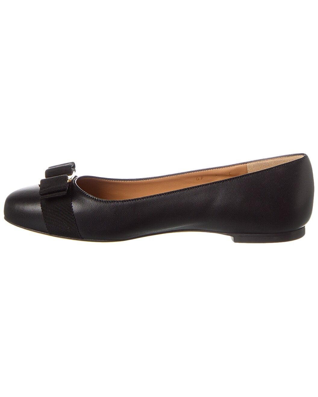 Ferragamo Varina Leather Ballet Flat - 2