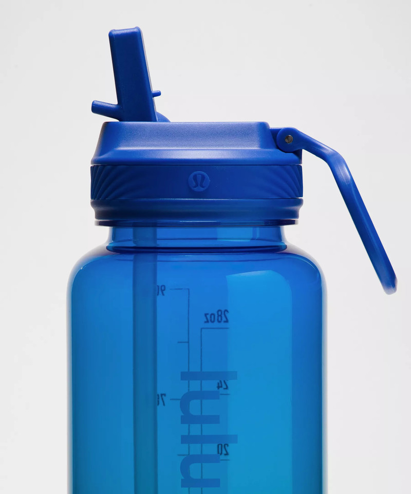 Back to Life Clear Bottle 32oz *Straw Lid 3