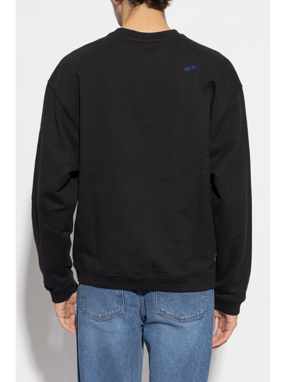 logo embroidered sweatshirt - 6