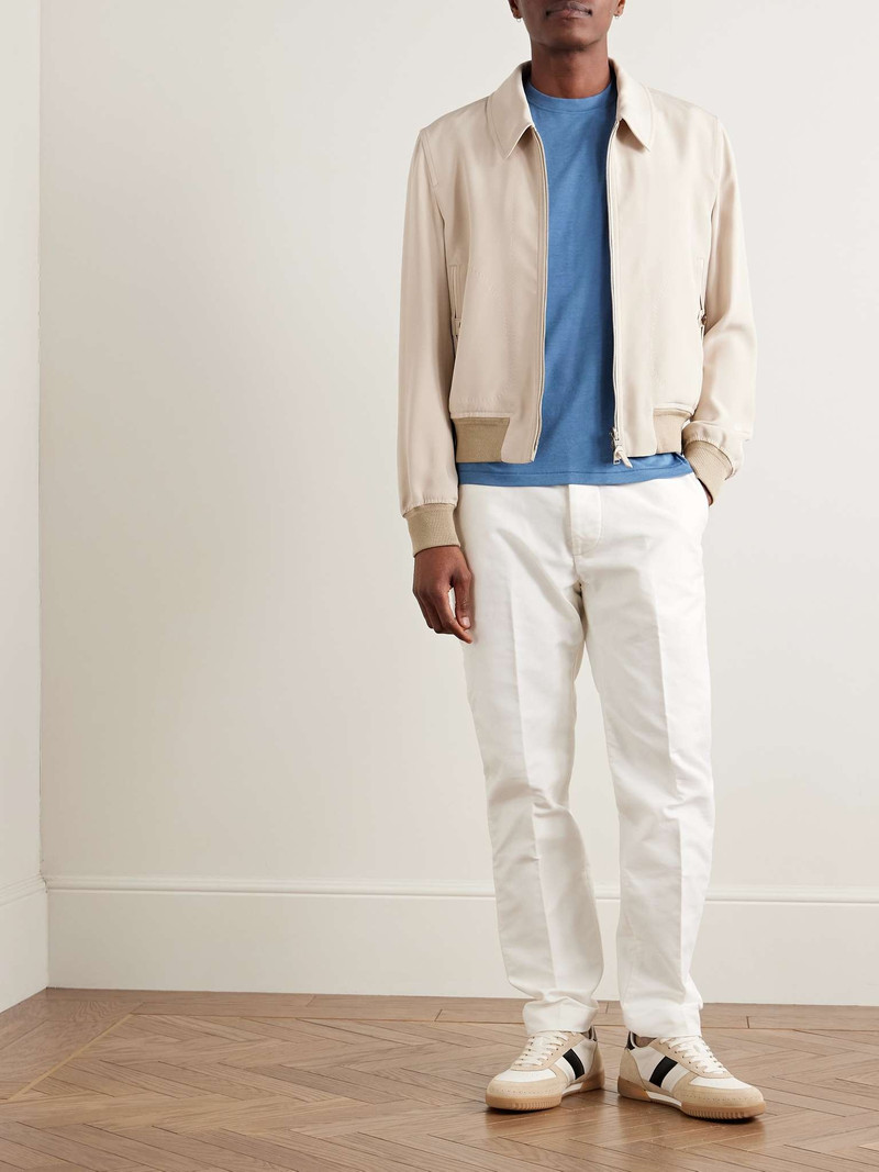 TOM FORD Slim-Fit Lyocell and Cotton-Blend Jersey T-Shirt outlook