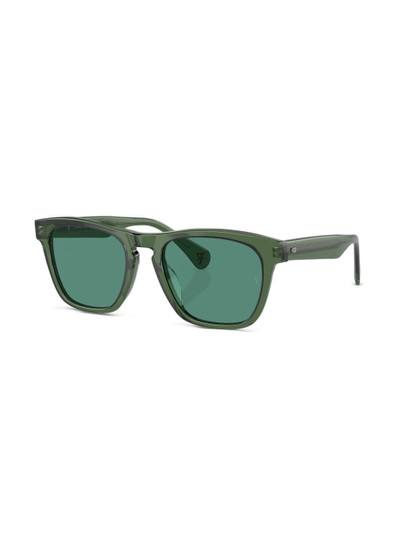 Oliver Peoples R-3 wayfarer-frame sunglasses outlook