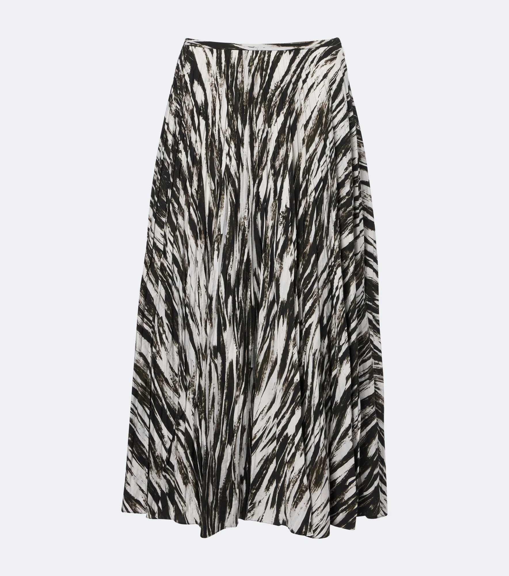 White Label Runa printed twill midi skirt - 1