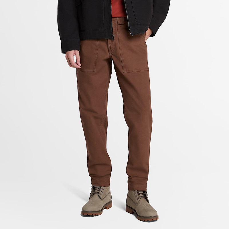 Timberland Men's Goffstown Washed Canvas Fatigue Pant outlook