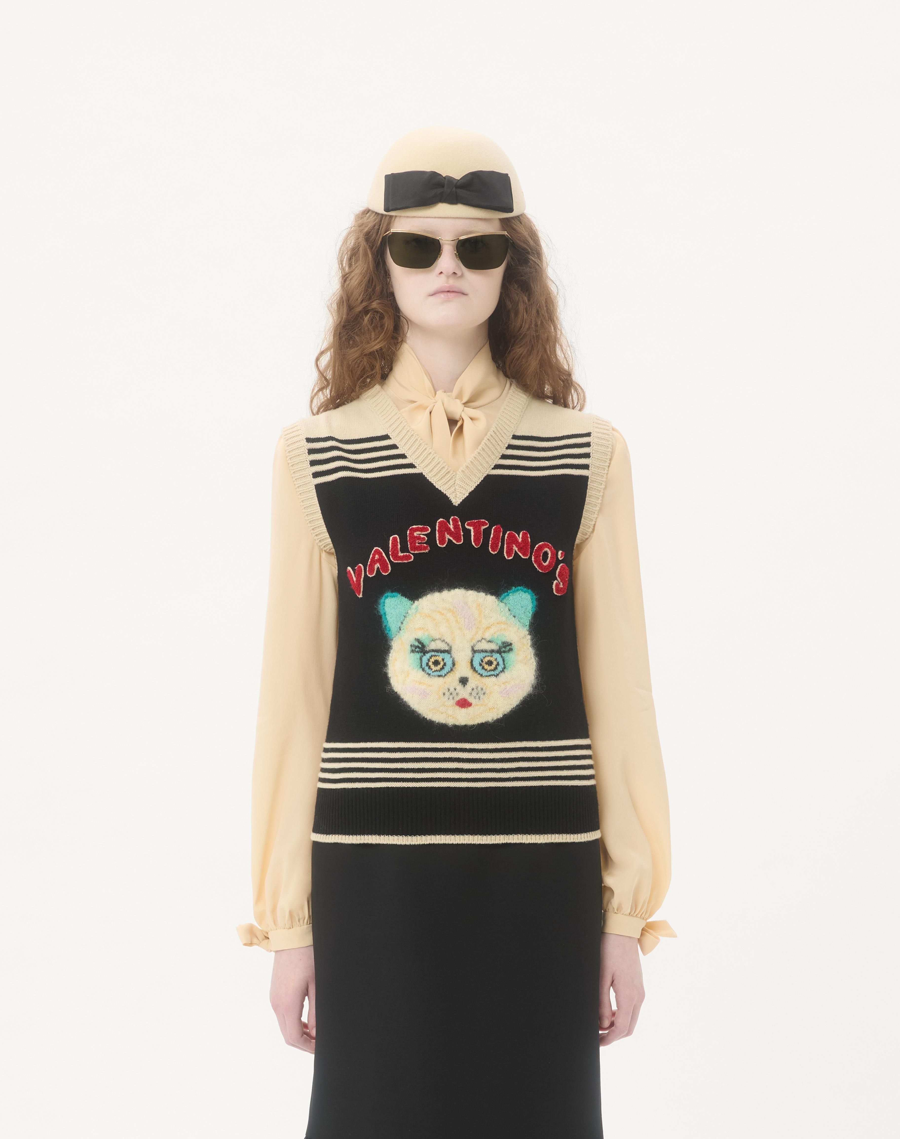 LE CHAT DE LA MAISON EMBROIDERED GILET - 4