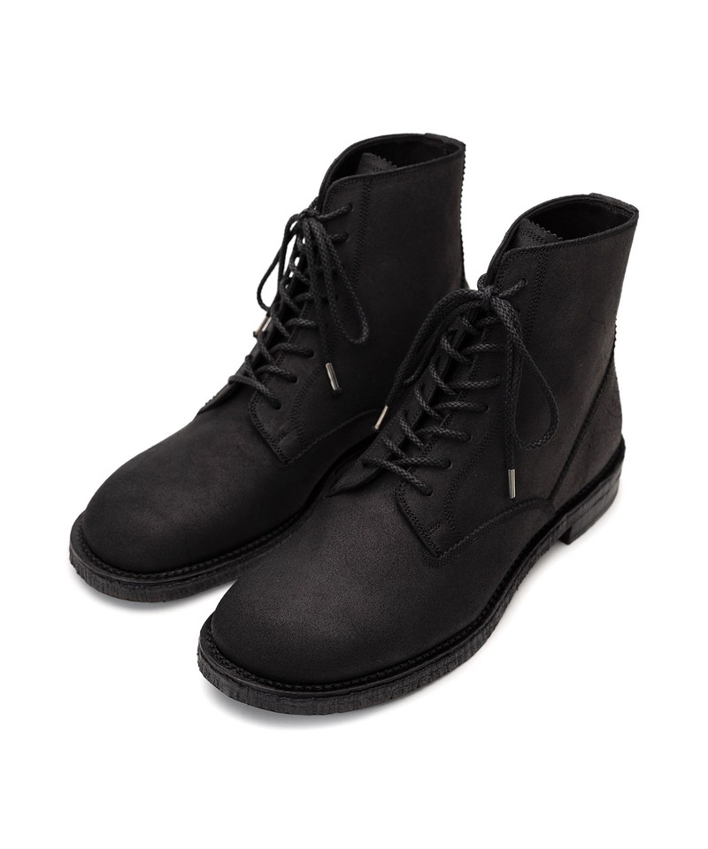 Suede Derby Boots 11