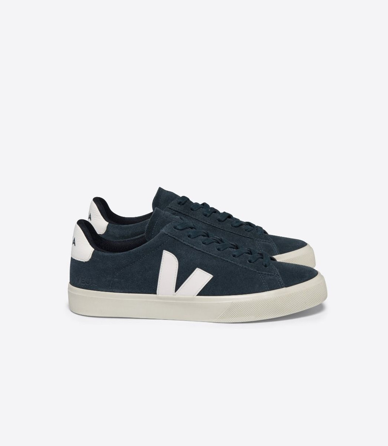 CAMPO SUEDE NAUTICO WHITE - 1
