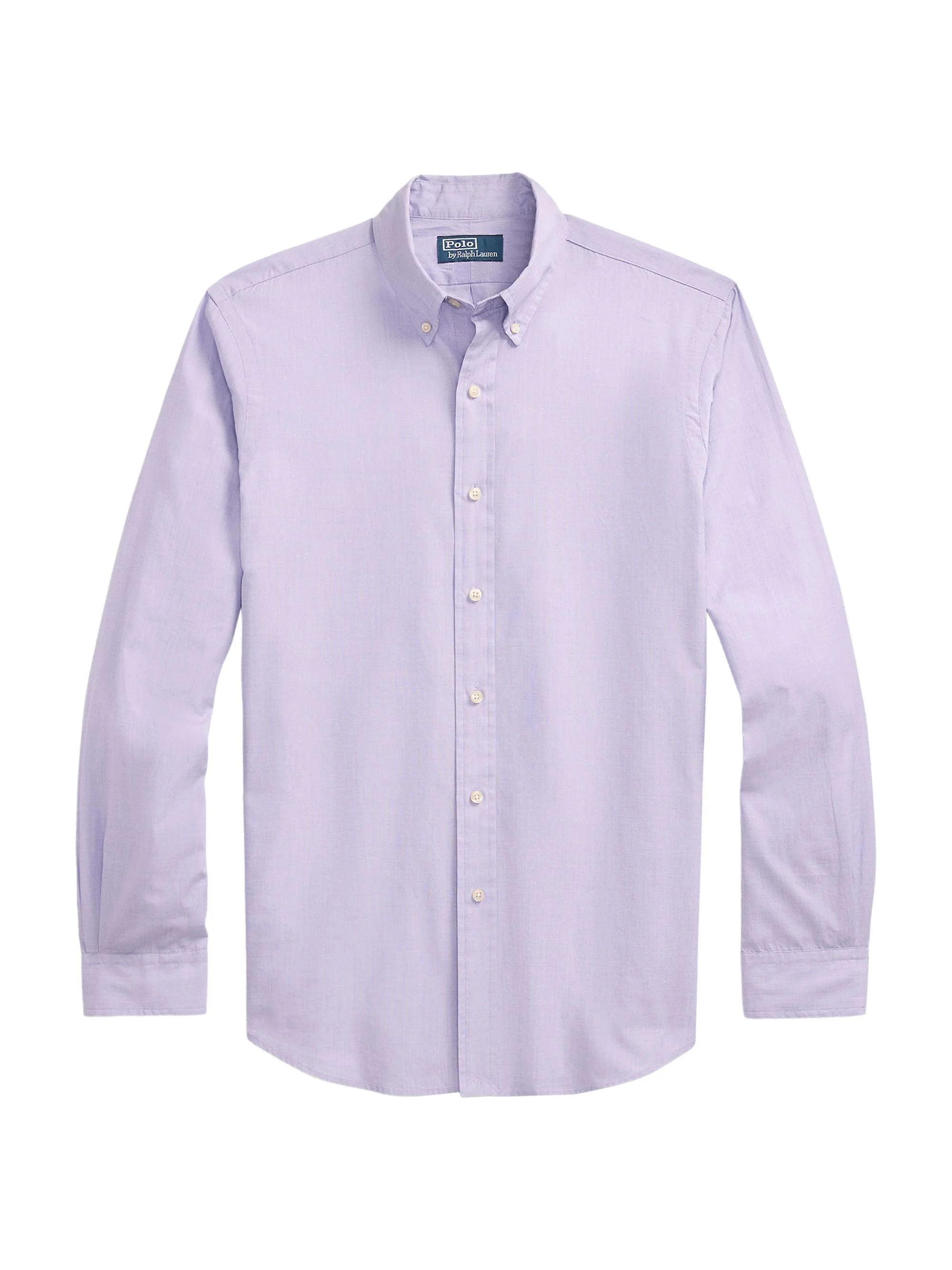 Men's Classic-Fit End-On-End Shirt - Lavender White - 1