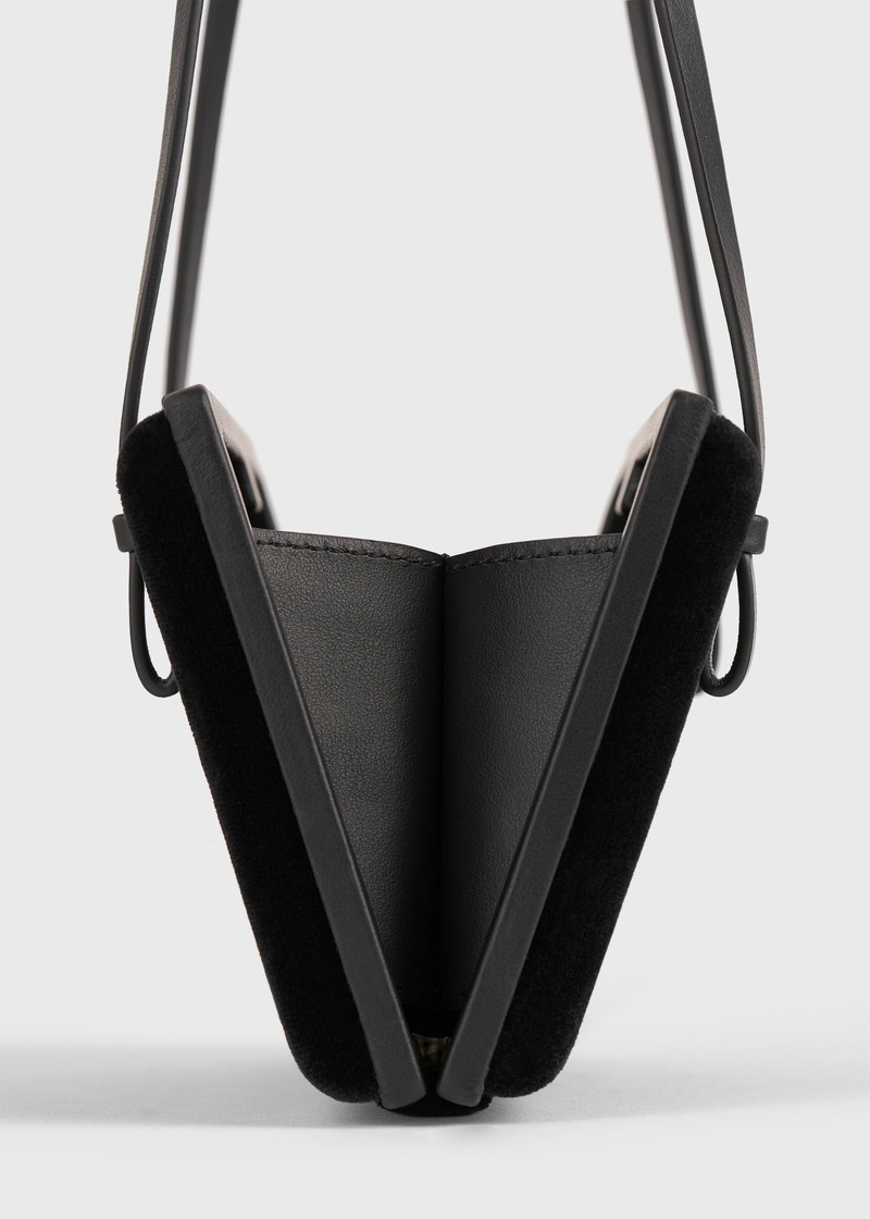 Cocktail velvet bag black 7
