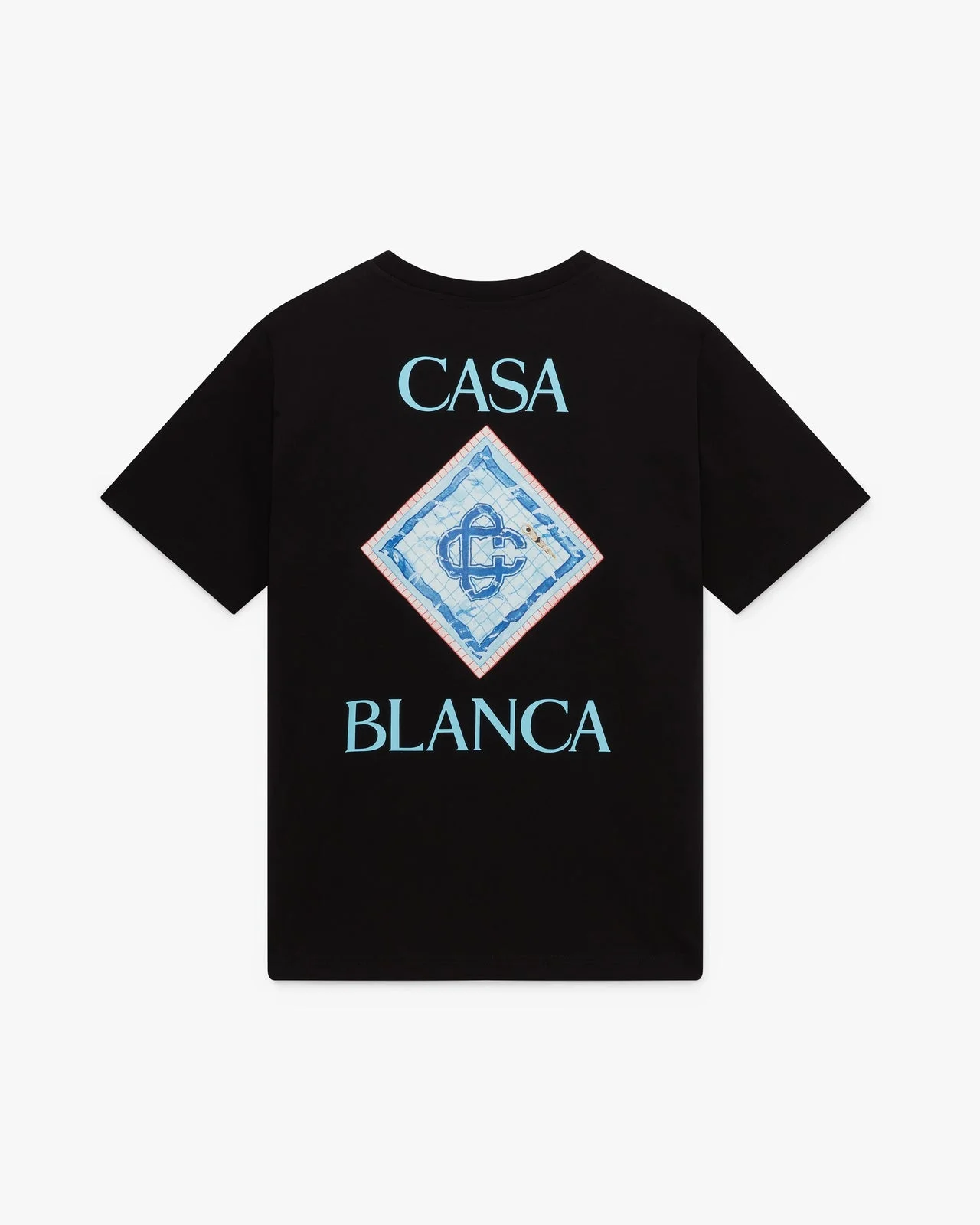 Black Casablanca Pool Short Sleeve T-Shirt - 1