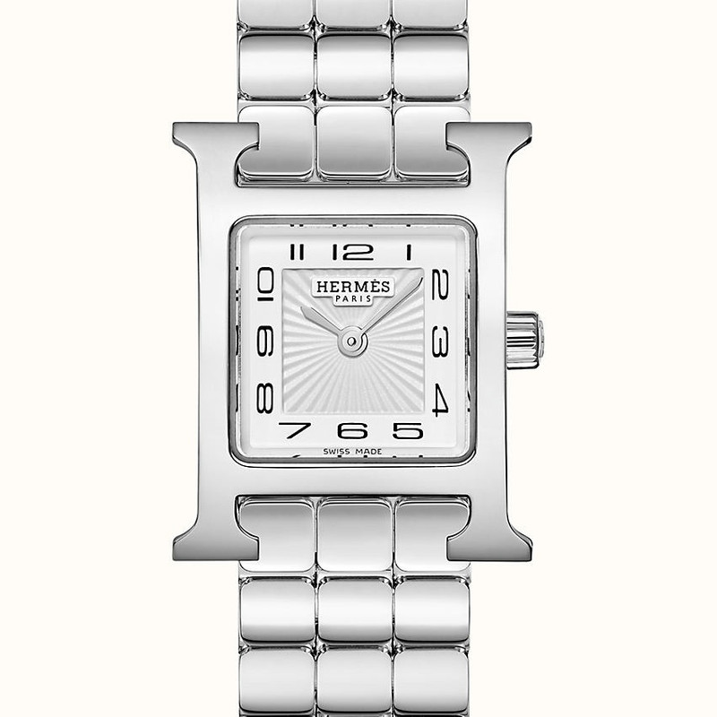 Hermès Heure H watch, 17.2 x 17.2 mm outlook