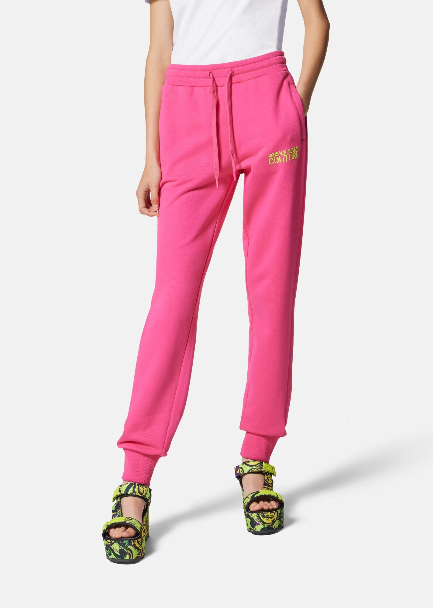 VERSACE JEANS COUTURE Logo Sweatpants | REVERSIBLE