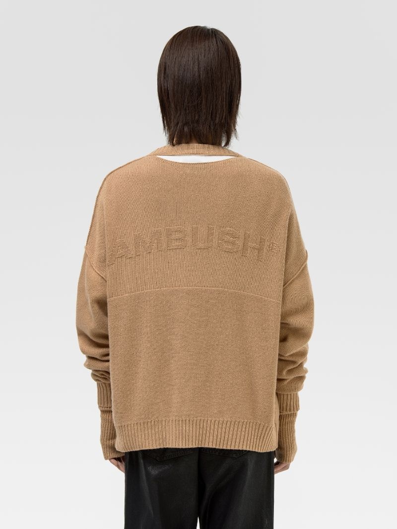OVERSIZED LOGO CARDIGAN - 6