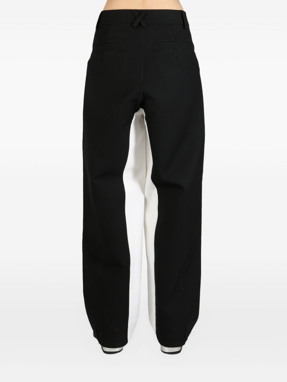 two-tone trousers - 4