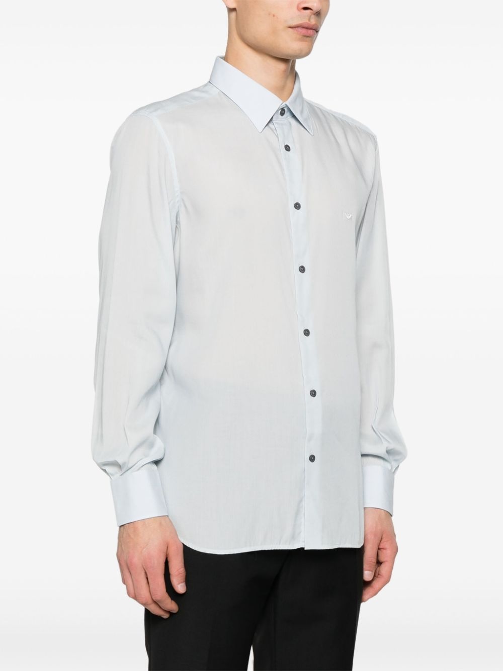 pinstripe shirt - 3