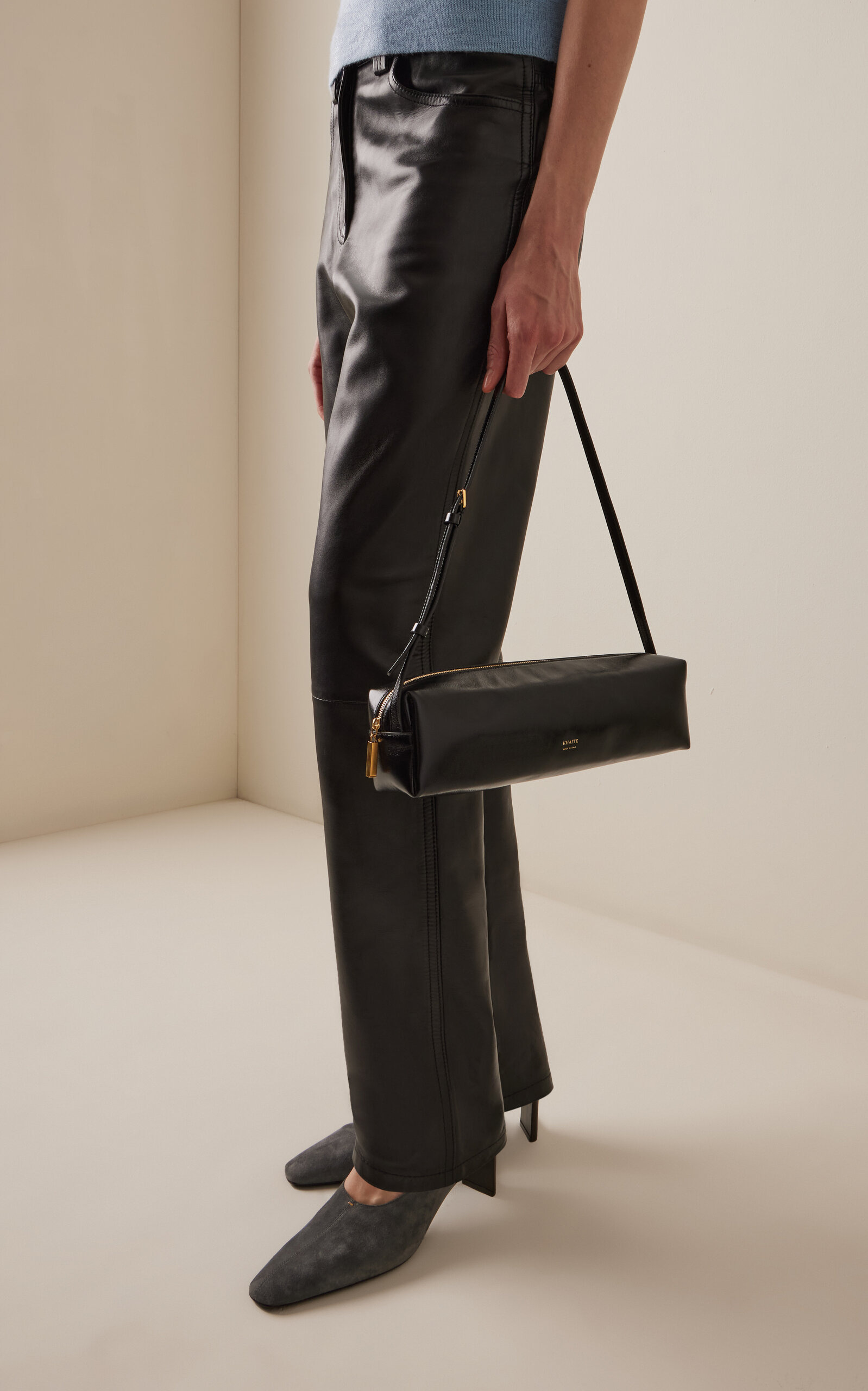 Kye Leather Shoulder Bag black - 2