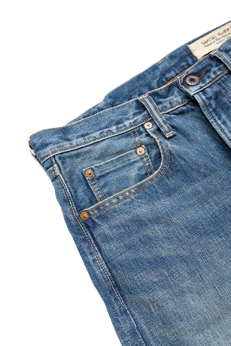 Kapital 13.5oz Zimbabwe Denim 5P MONKEY TH (ZIP Ver.) outlook