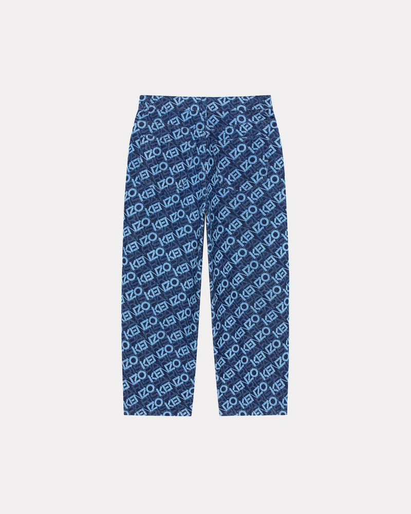 KENZO Monogram cropped jeans outlook