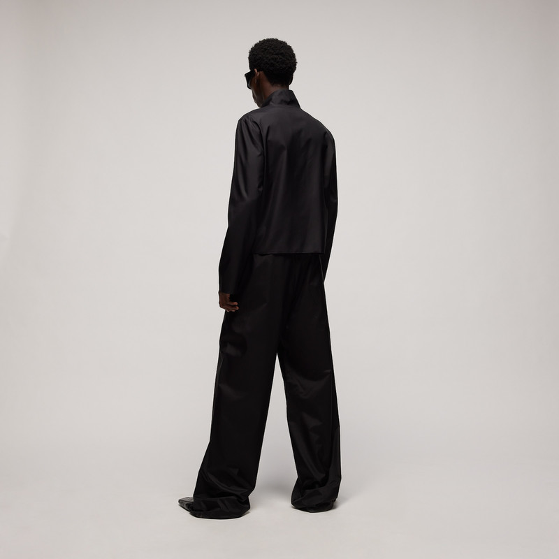 Technical silk poplin pants 3