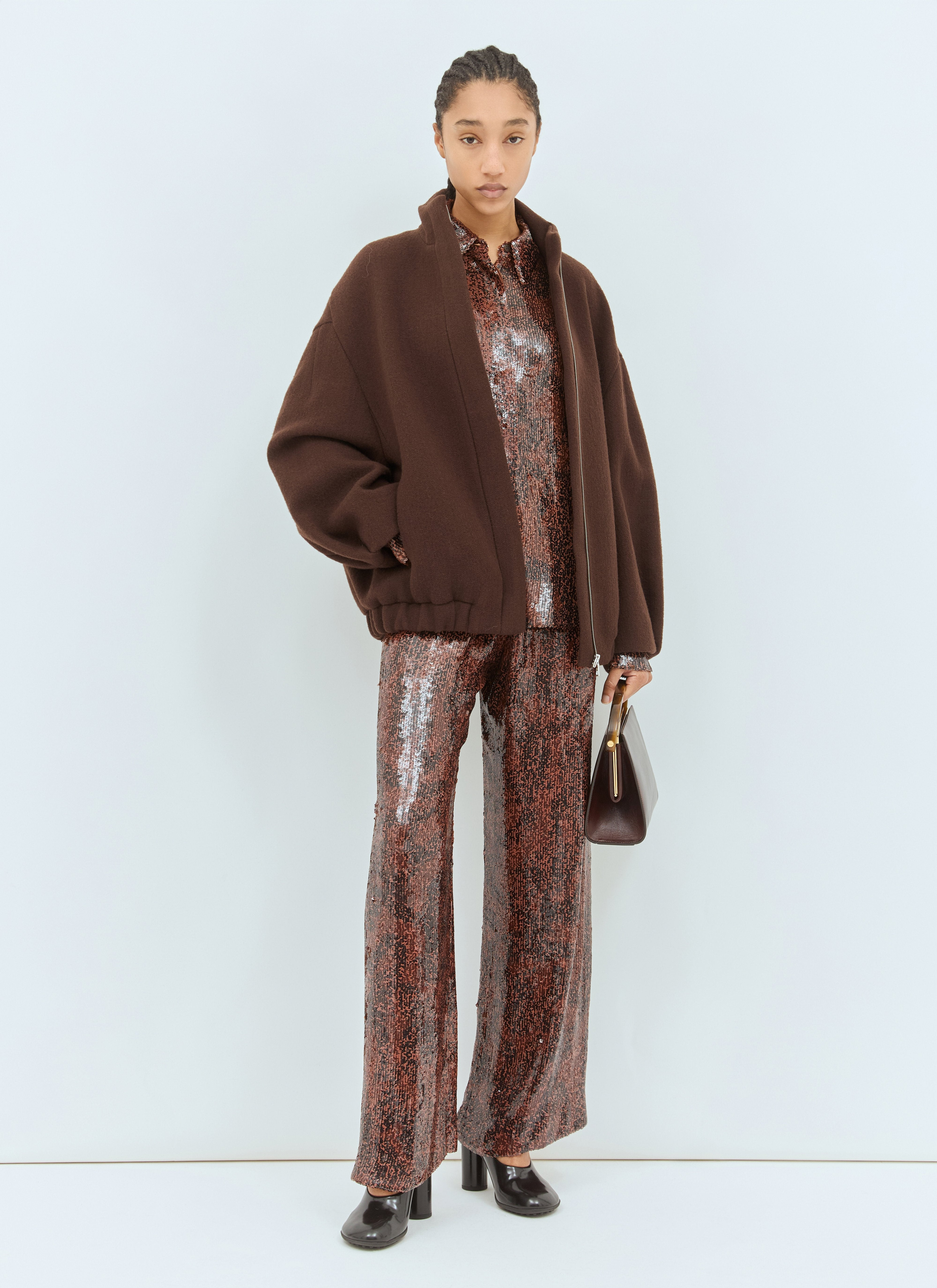 Dries Van Noten Women Sequin Pants - 2