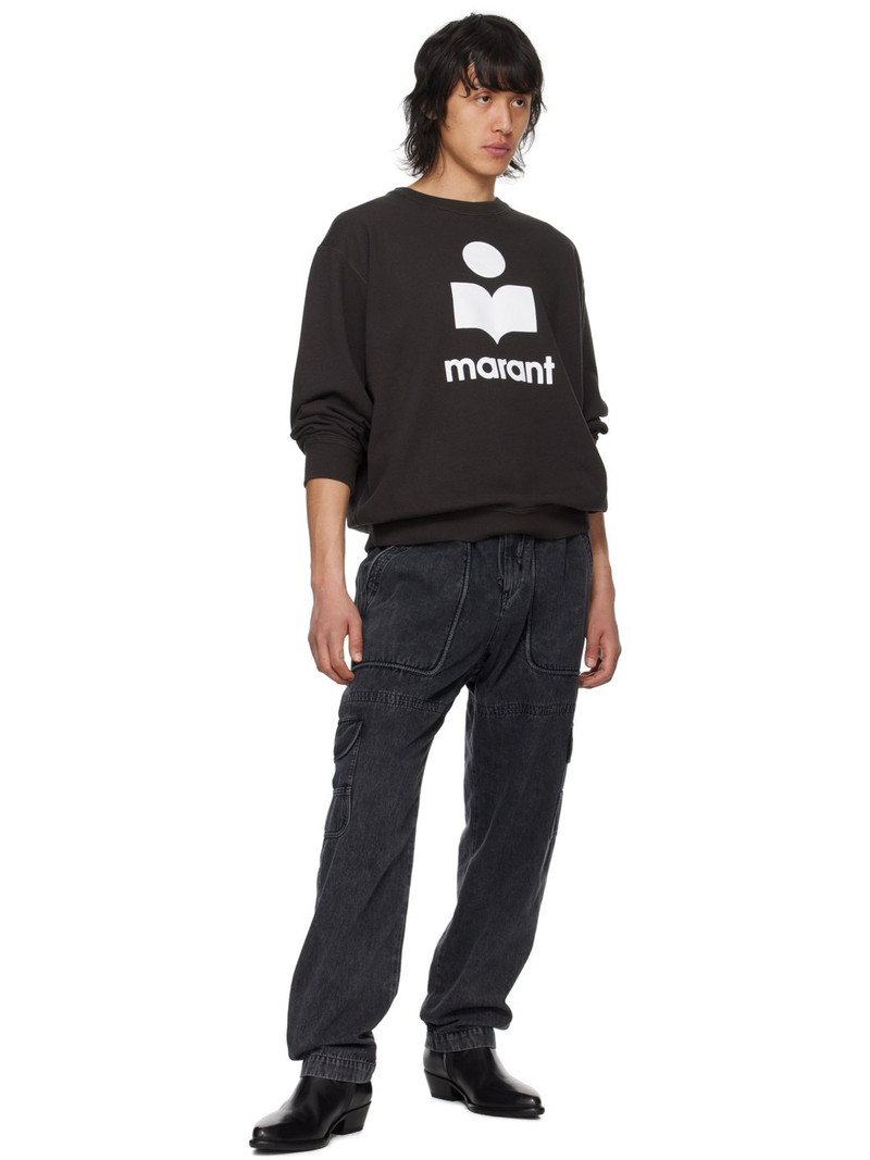 Isabel Marant Black Vanni Cargo Pants outlook