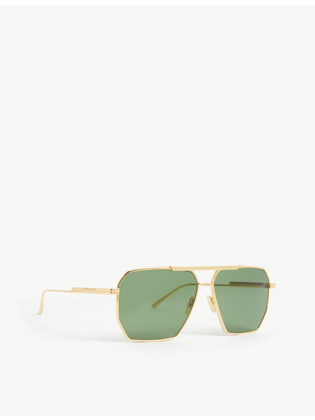 BV1012S 60 aviator-frame metal sunglasses - 3