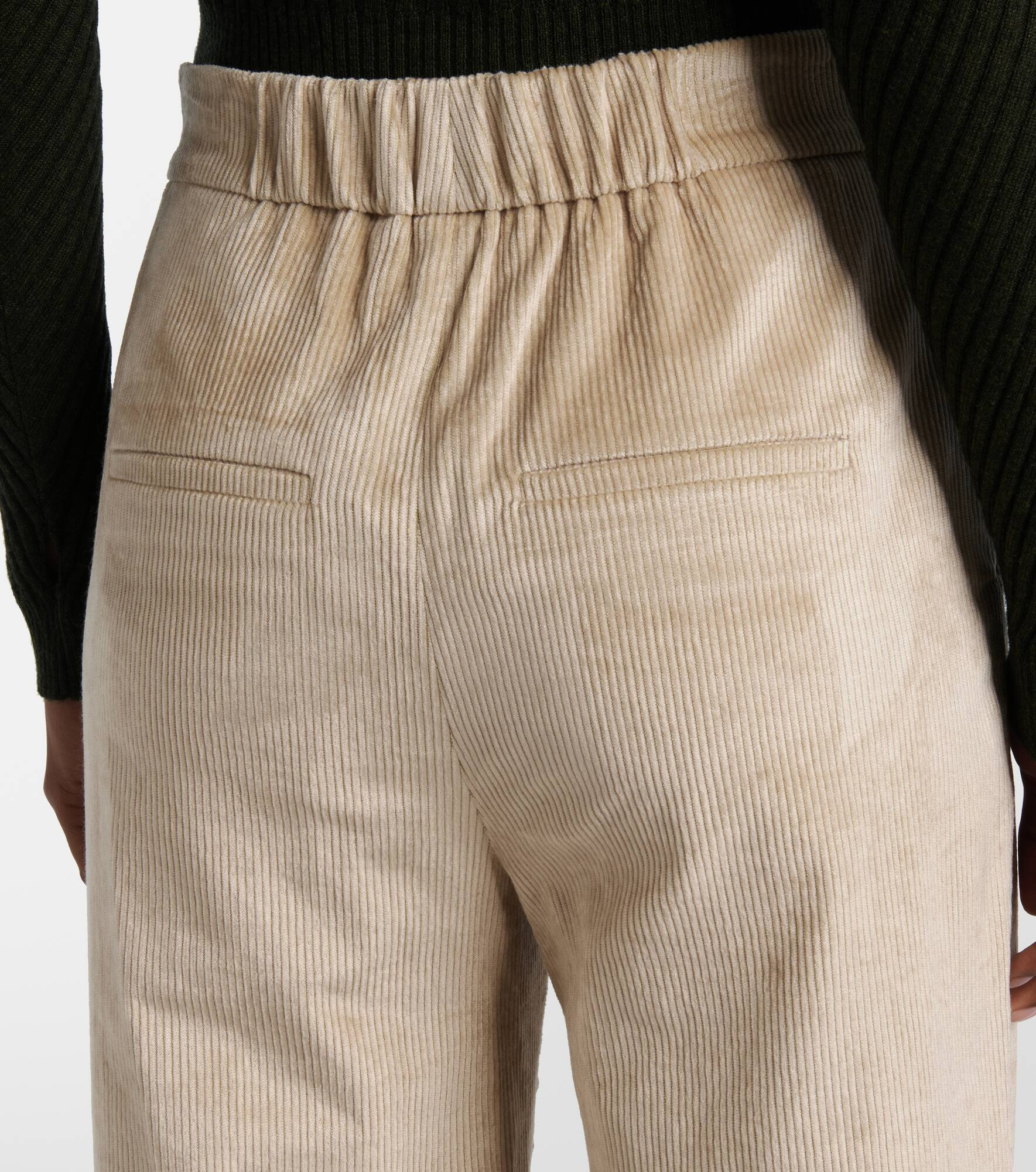 Grigore cotton-blend corduroy wide-leg pants - 6