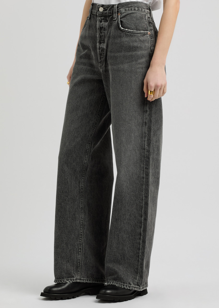 Agolde Low Slung Baggy Distressed Wide-leg Jeans - 2