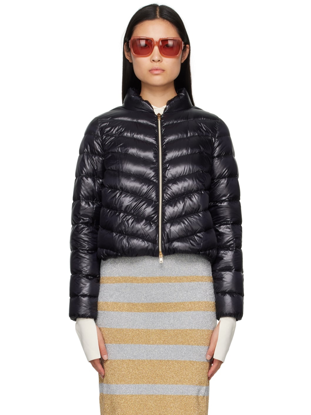 Black Resort Down Jacket - 1