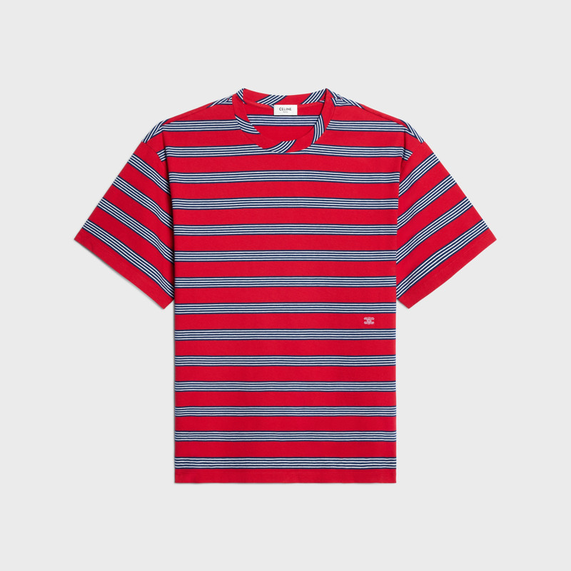 regular t-shirt IN STRIPED COTTON JERSEY 1
