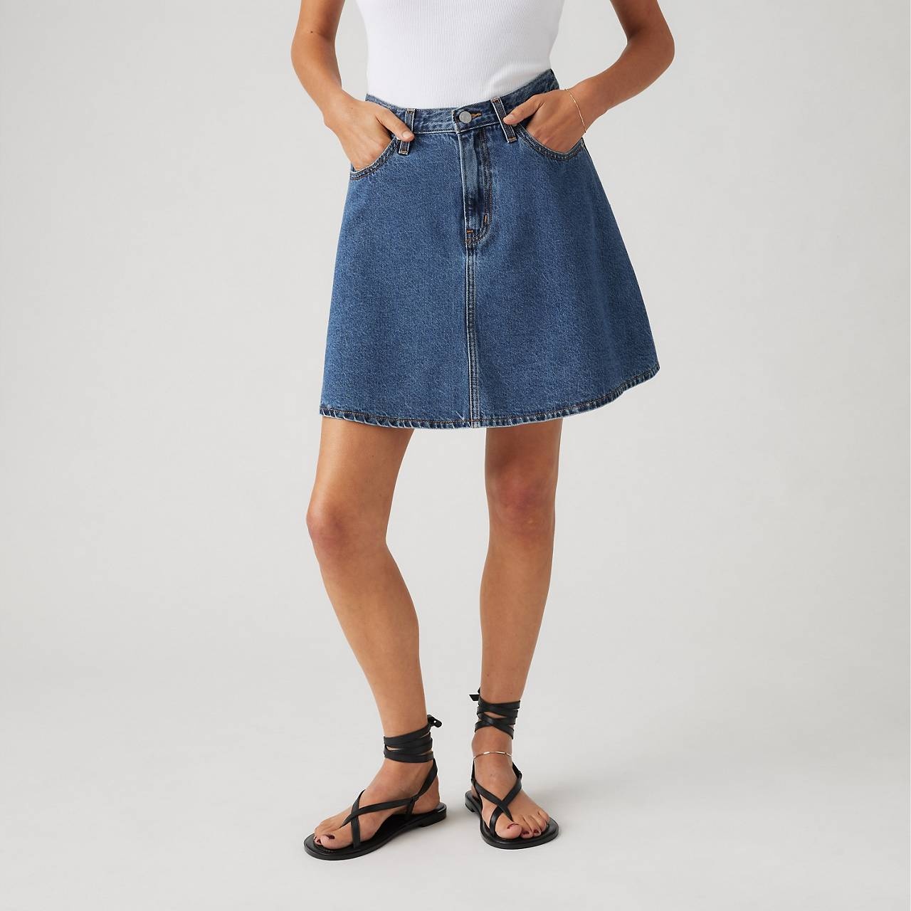 MINI FLOUNCE SKIRT - 4