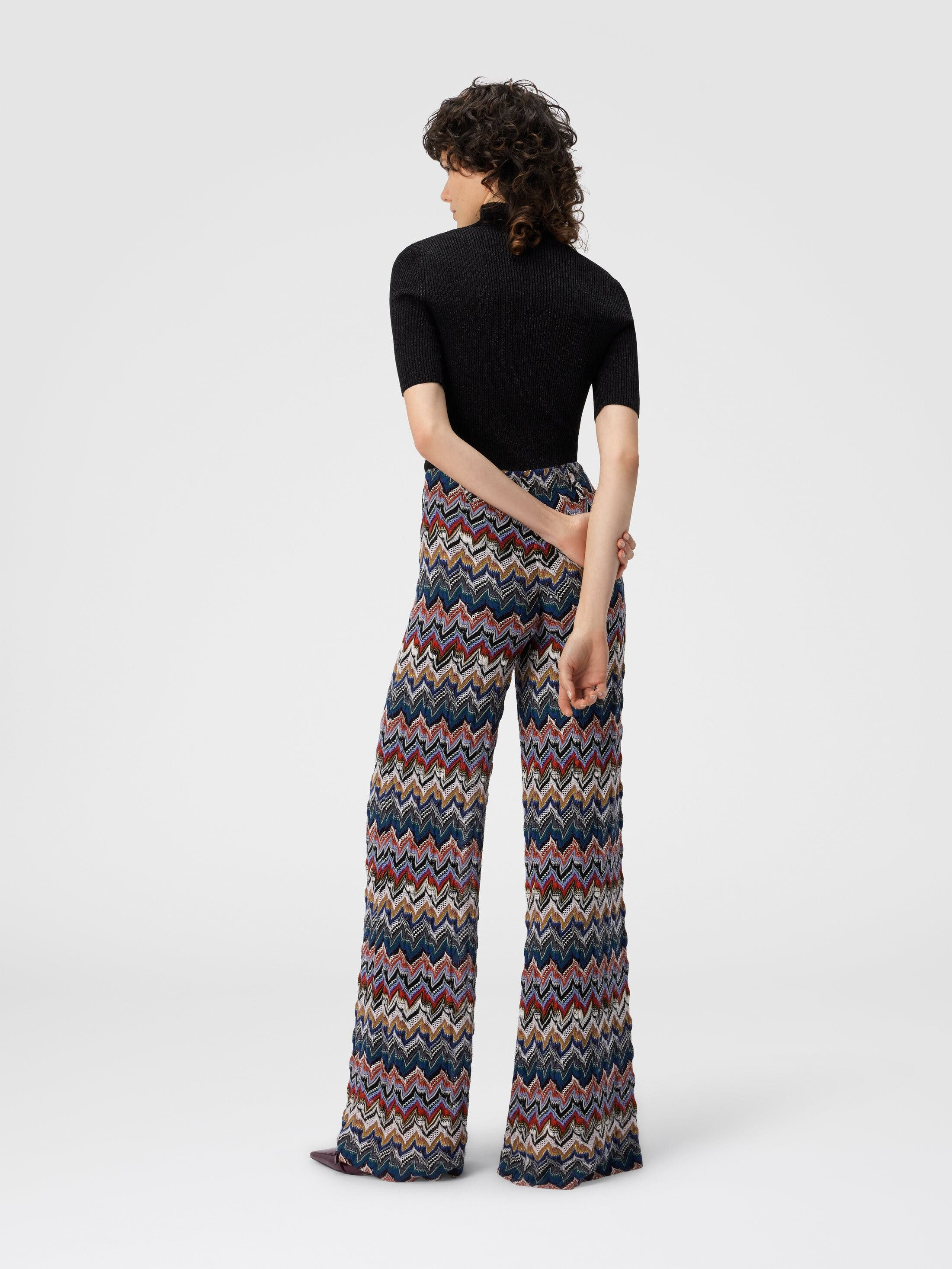 Missoni Palazzo Pants In Embroidered Lace in Multicoloured at Nordstrom - 3