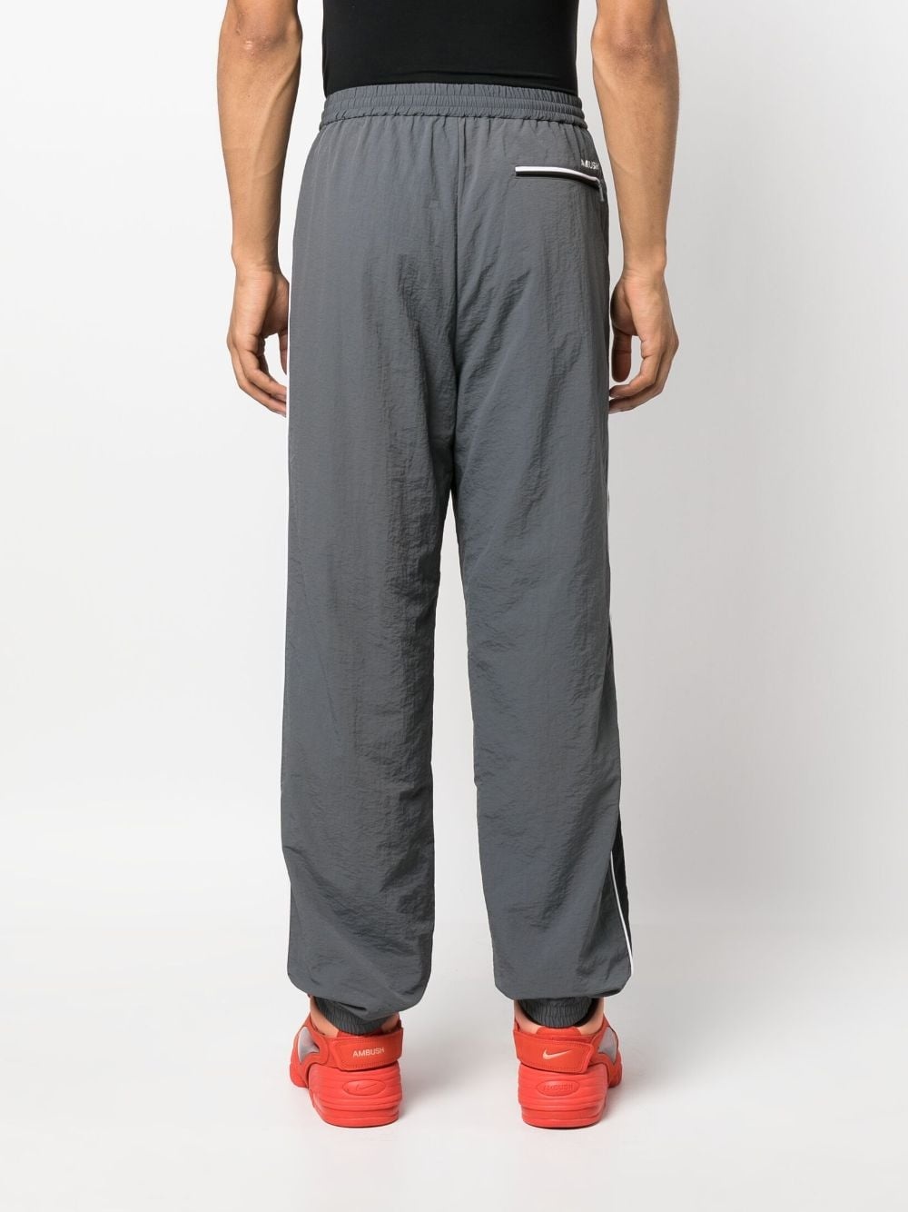 stripe-detail track pants - 4