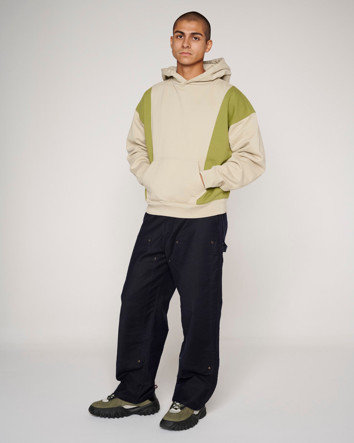 Mendoza Cropped Hoodie - Tan - 7