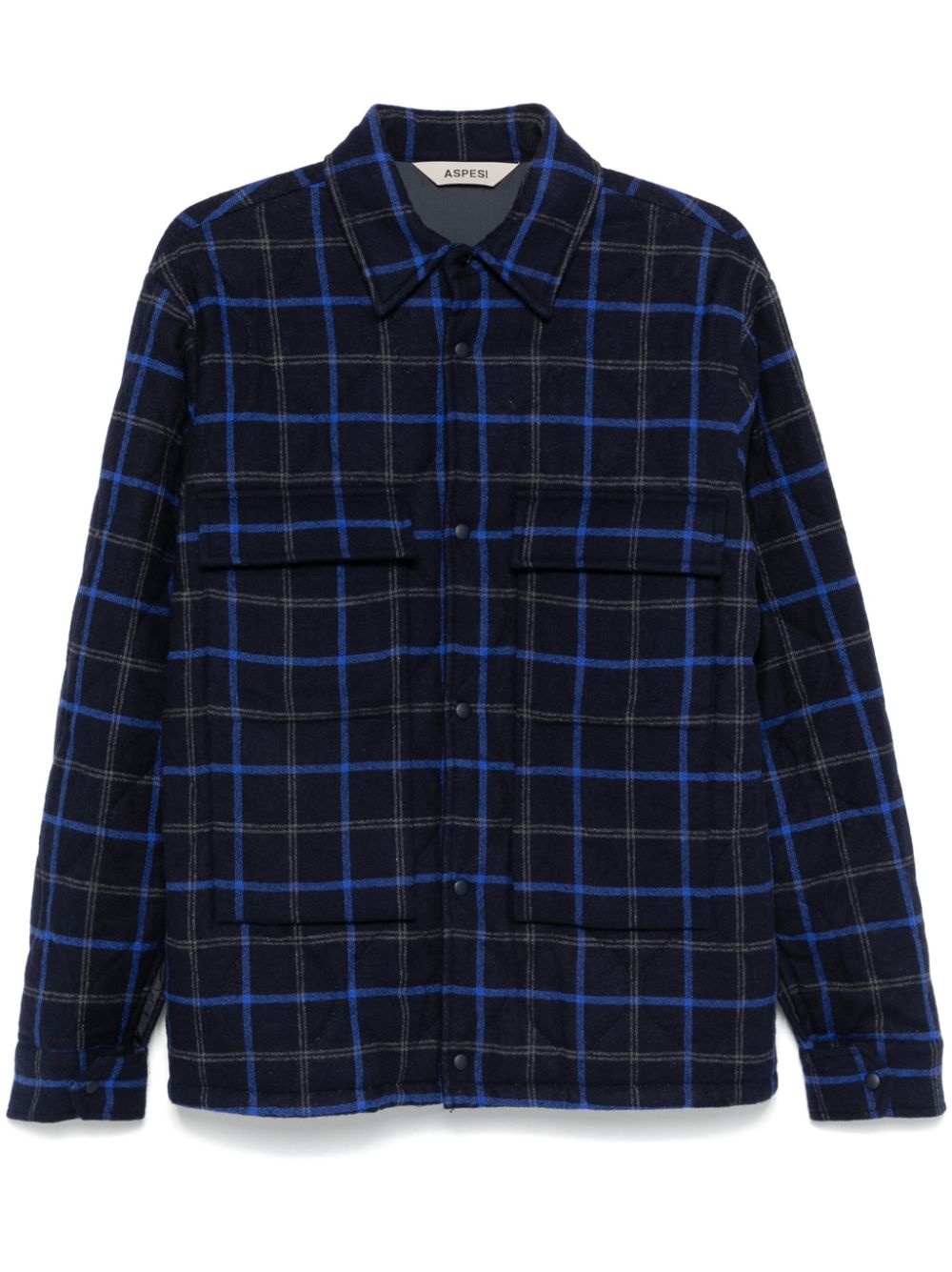 tattersall-check shirt - 1