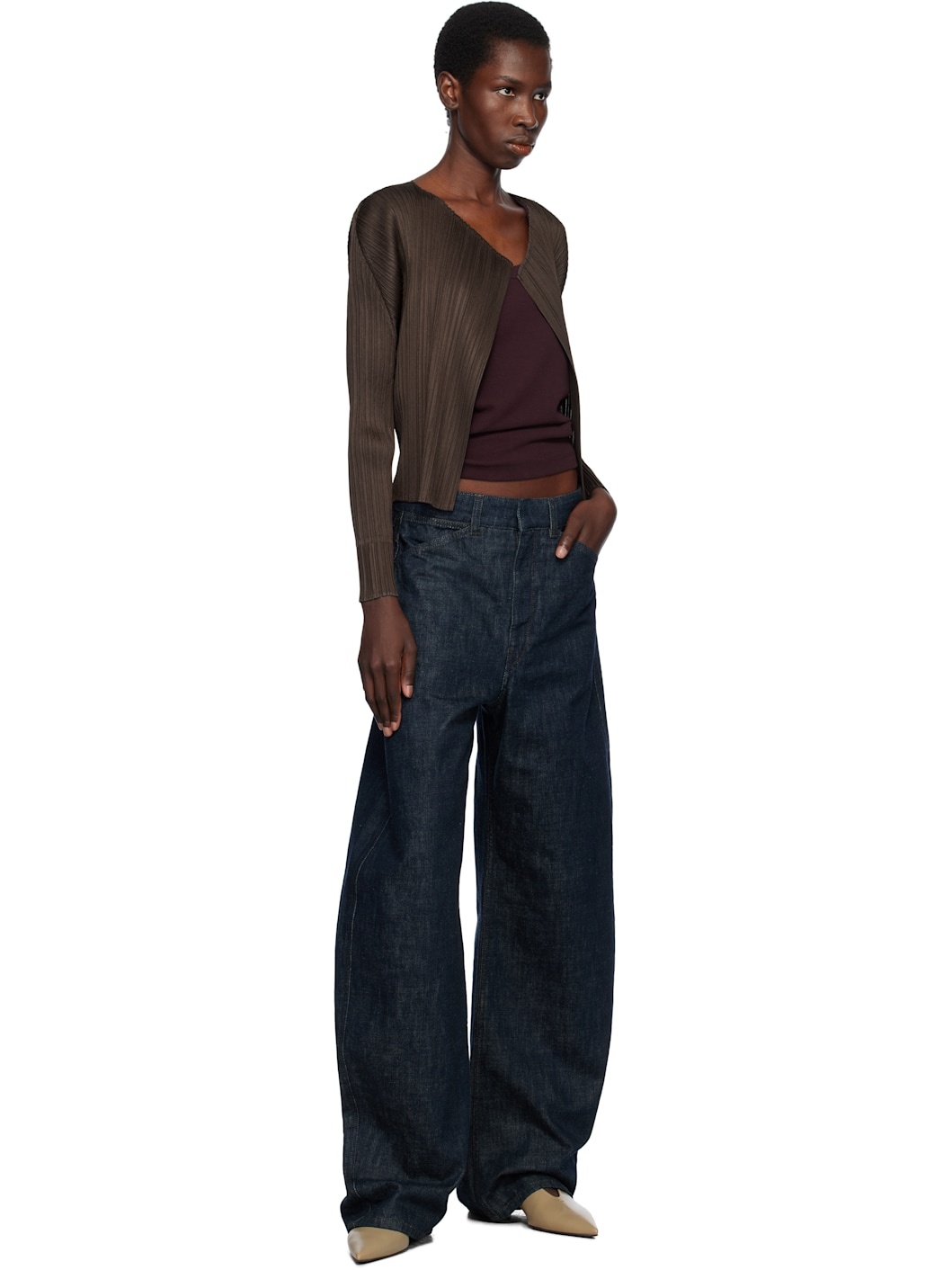 Brown Monthly Colors March Cardigan - 4