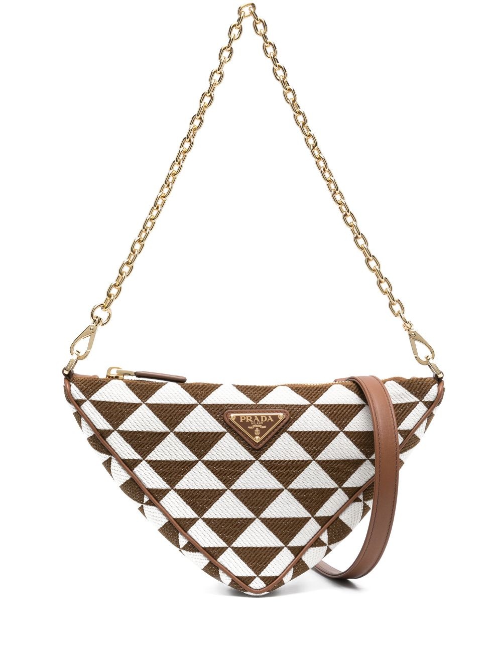 Symbole logo-plaque mini bag - 1