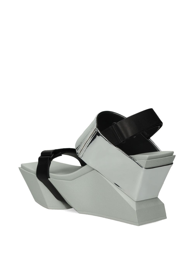 Brutt metallic touch-strap sandals 3