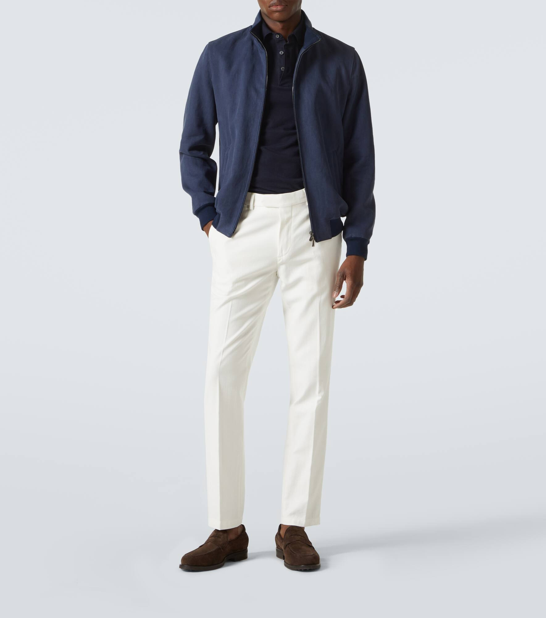 Cotton piqué polo shirt - 2