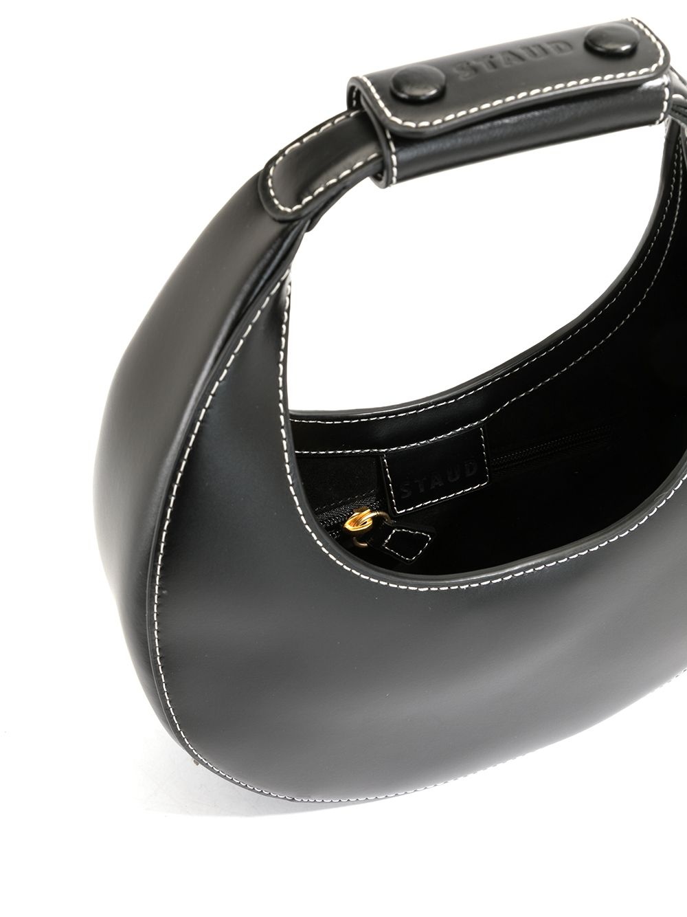 mini Moon leather shoulder bag - 5
