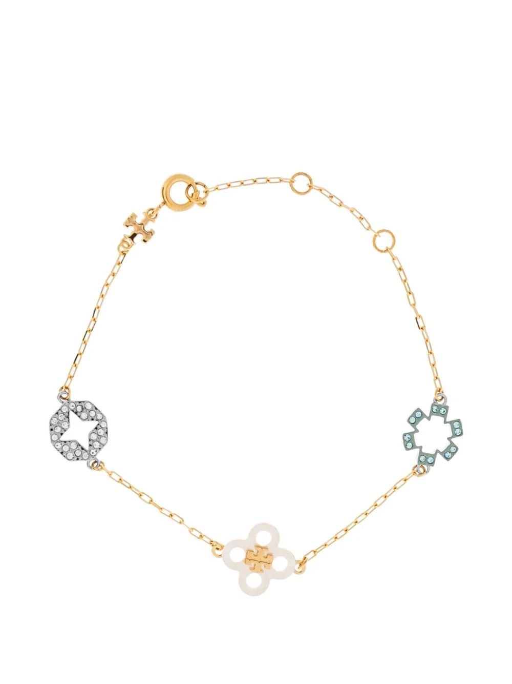 Forget Me Not delicate pavé bracelet - 1