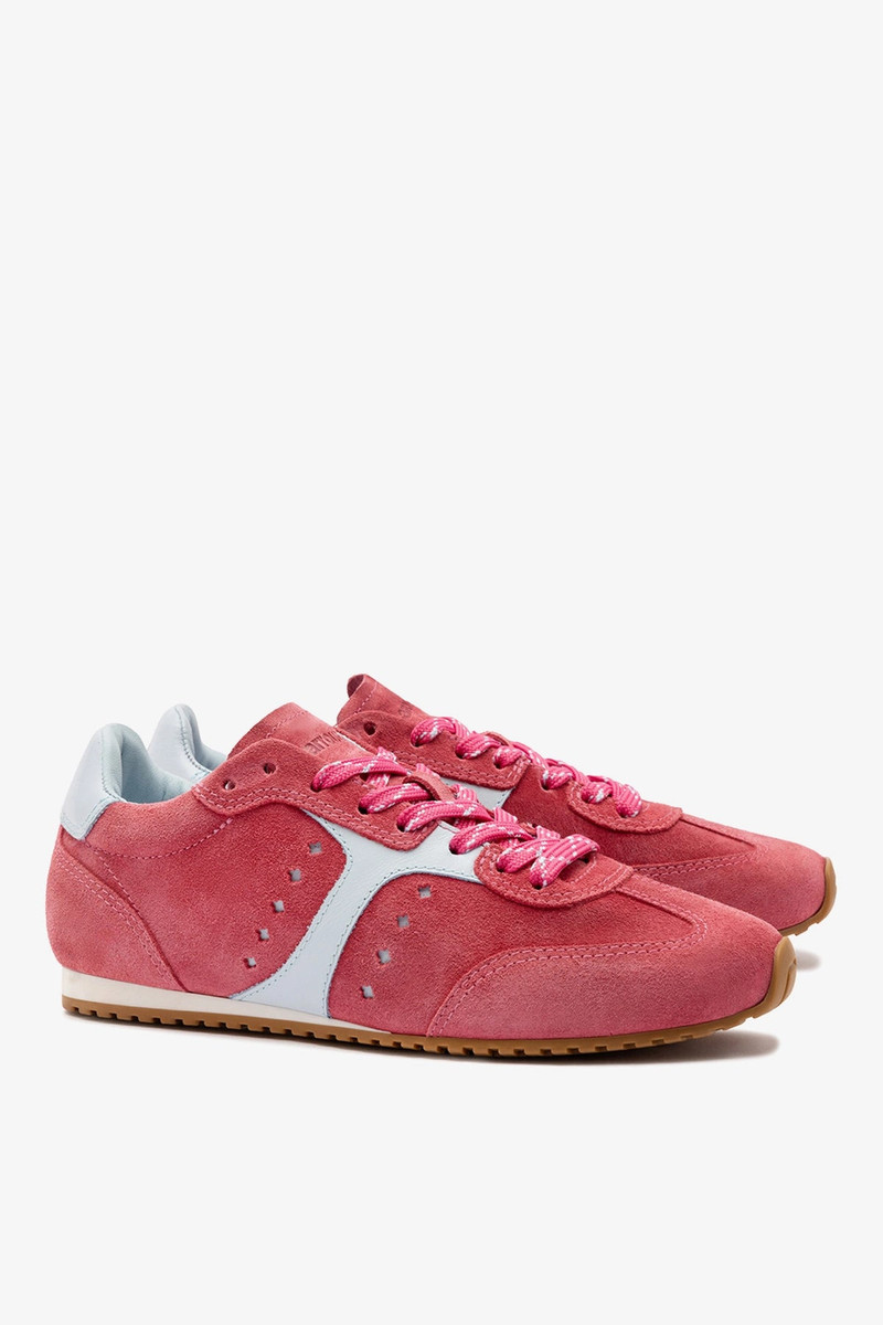 Stella Sneaker In Lampone Suede 3