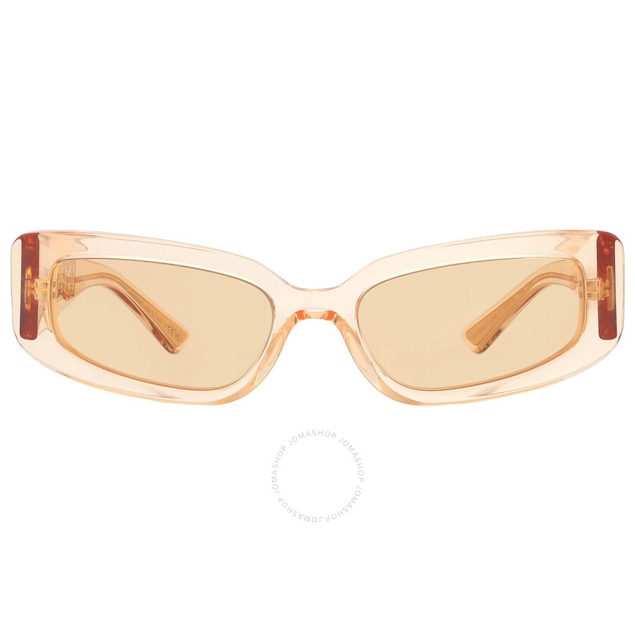 Dolce and Gabbana Light Orange Cat Eye Ladies Sunglasses DG4445 3046/7 54 - 1