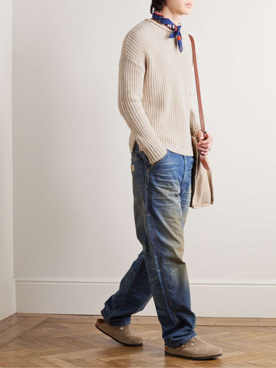 RRL by Ralph Lauren Ribbed Linen and Cotton-Blend Sweater outlook