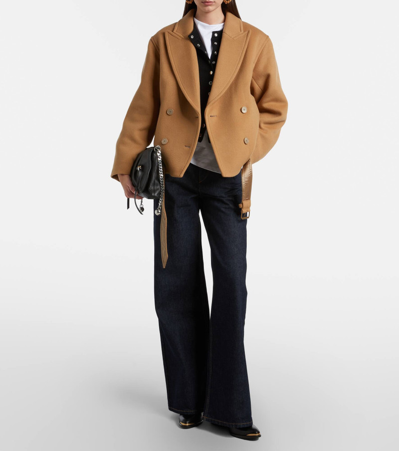 Isabel Marant Lemony wide-leg jeans outlook